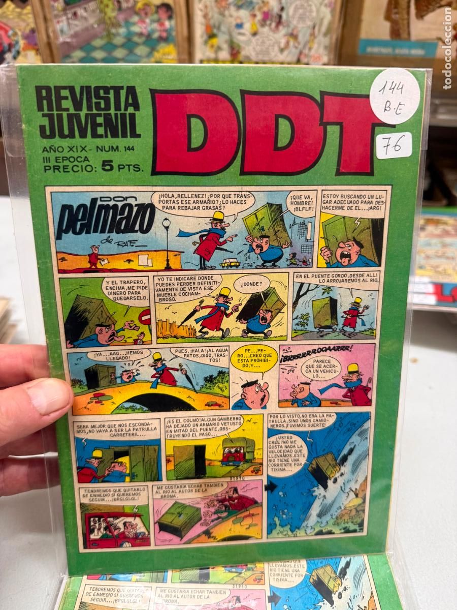 Tebeos: ddt editorial bruguera numero 144