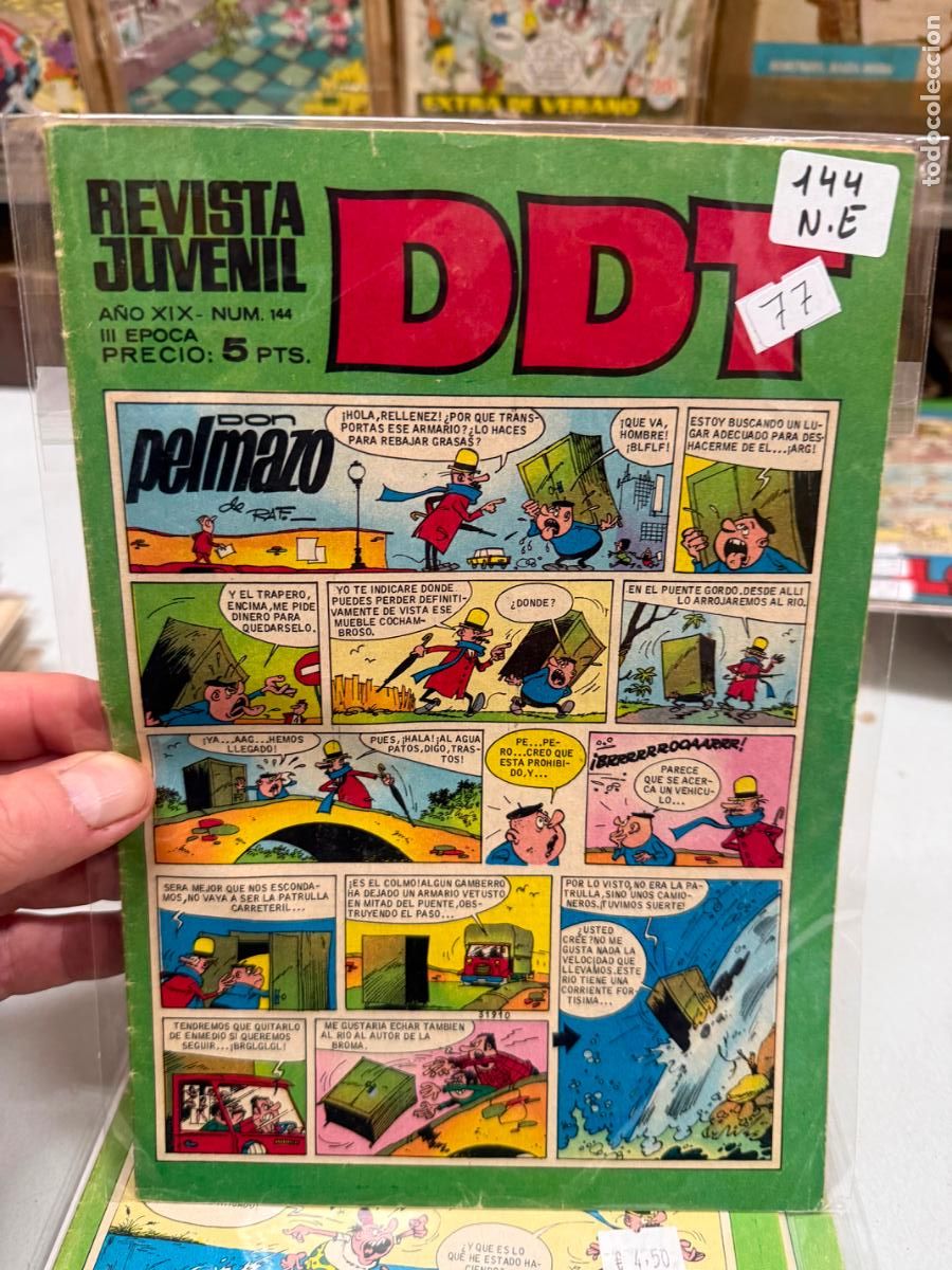 Tebeos: ddt editorial bruguera numero 144