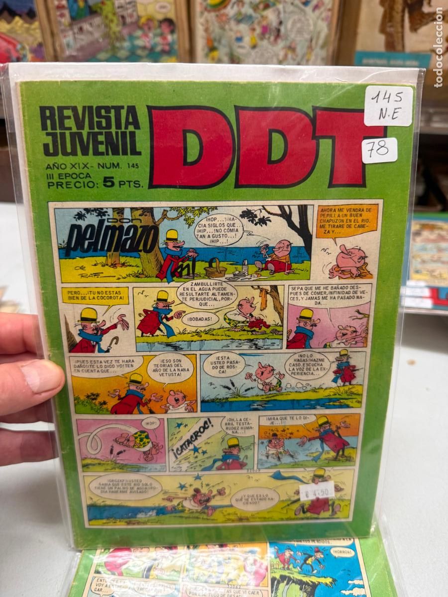 Tebeos: ddt editorial bruguera numero 145