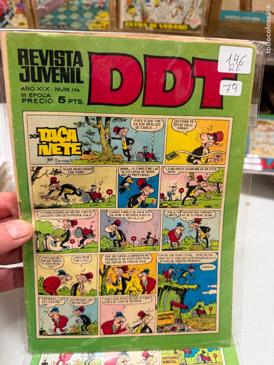 Tebeos: ddt editorial bruguera numero 146