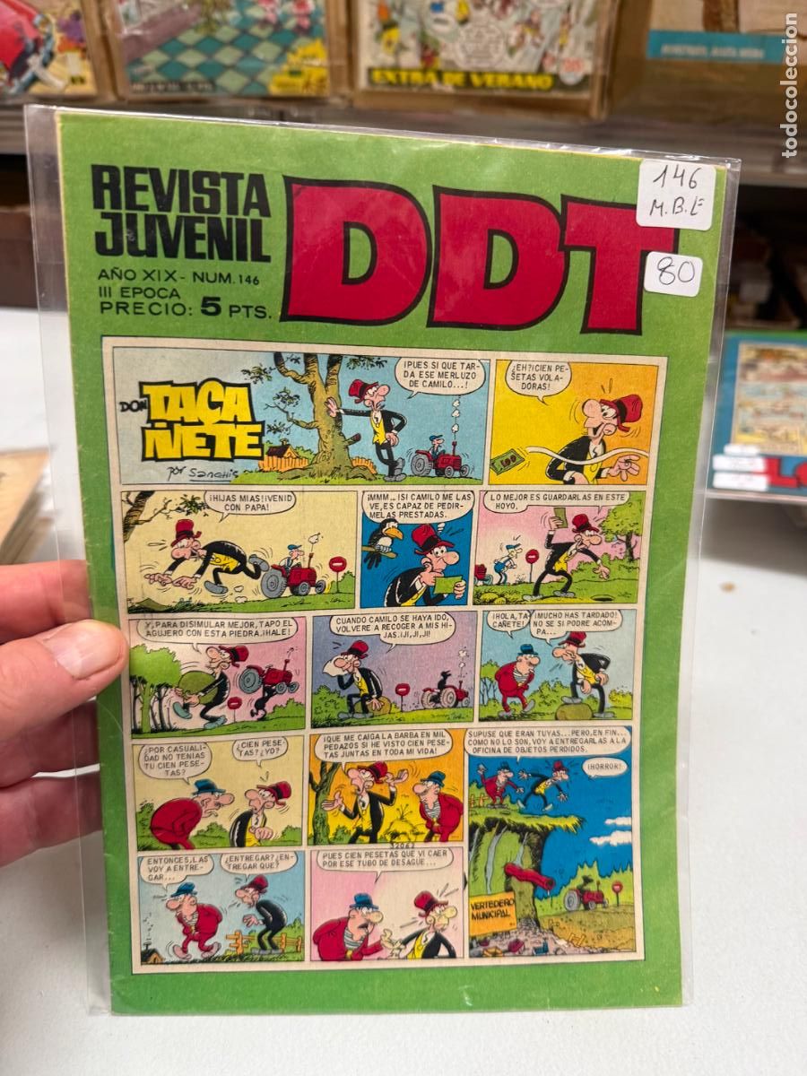 Tebeos: ddt editorial bruguera numero 146