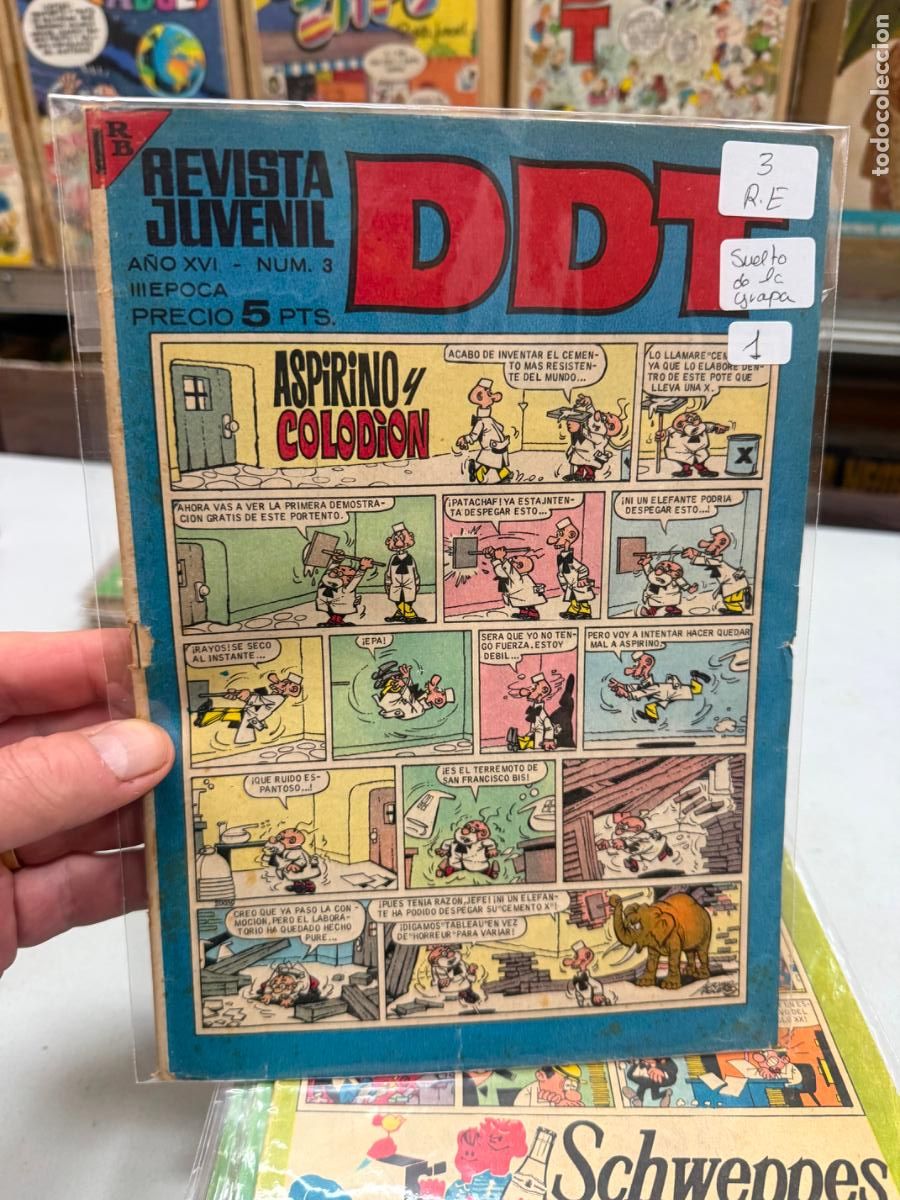 Tebeos: ddt editorial bruguera numero 3