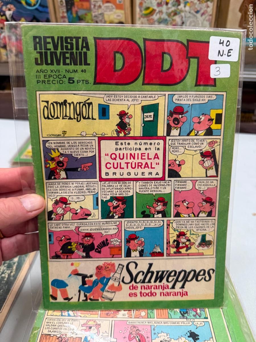 Tebeos: ddt editorial bruguera numero 40