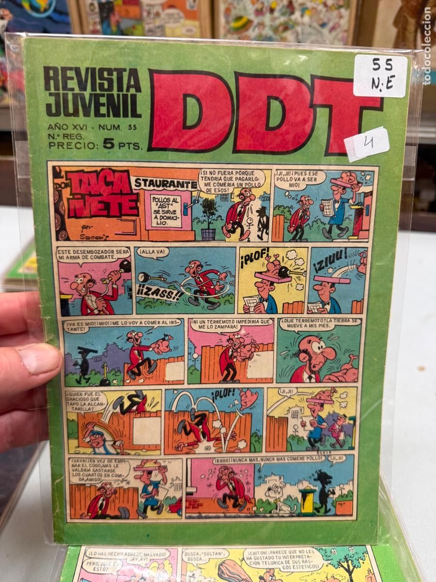 Tebeos: ddt editorial bruguera numero 55