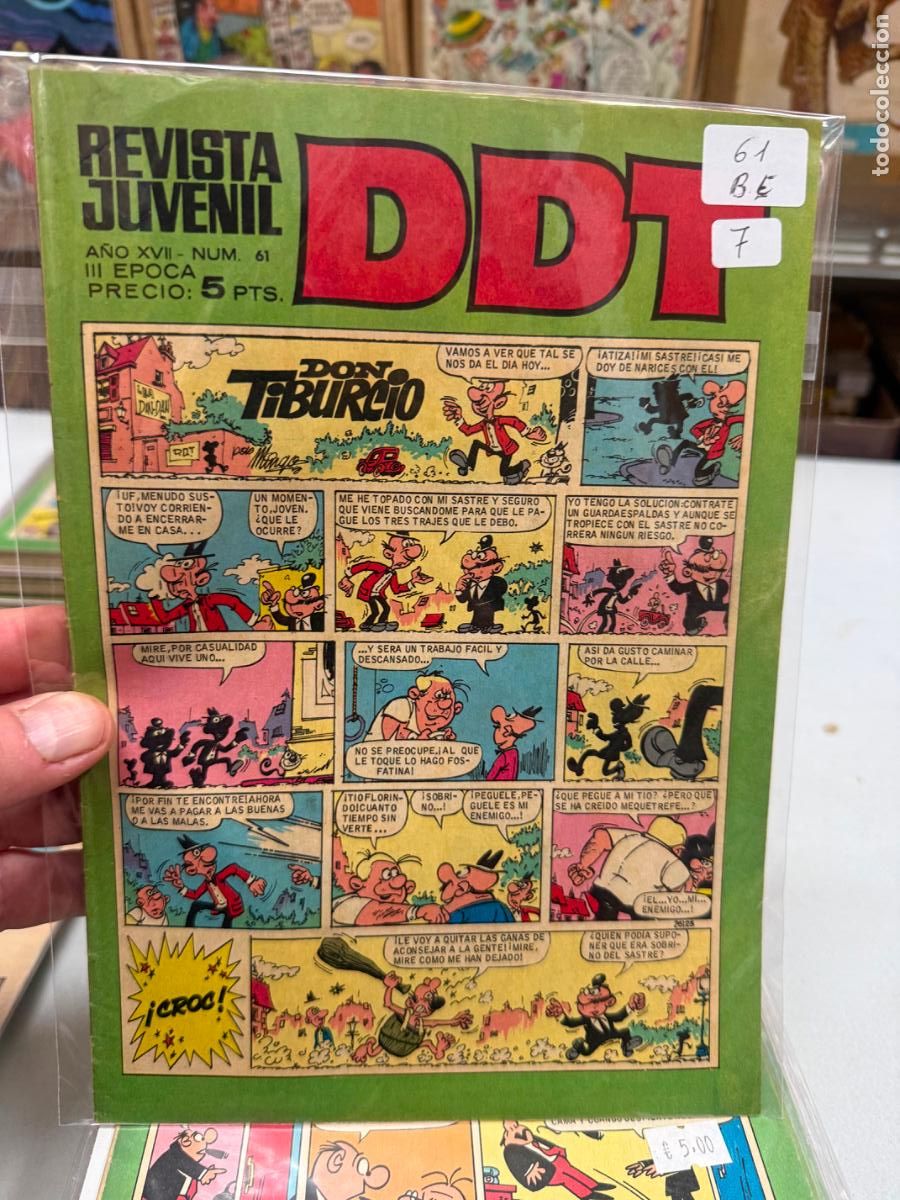 Tebeos: ddt editorial bruguera numero 61