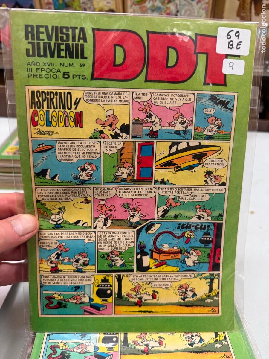 Tebeos: ddt editorial bruguera numero 69