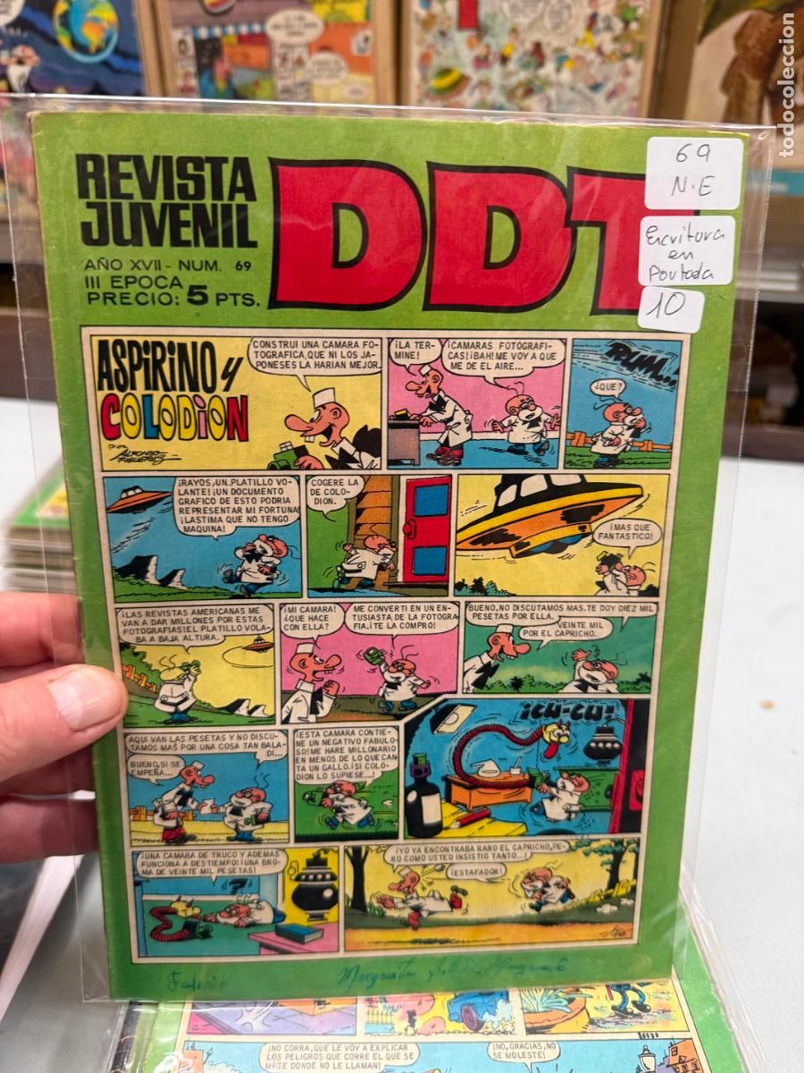 Tebeos: ddt editorial bruguera numero 69