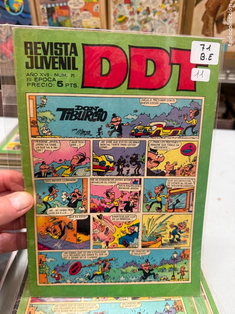 Tebeos: ddt editorial bruguera numero 71