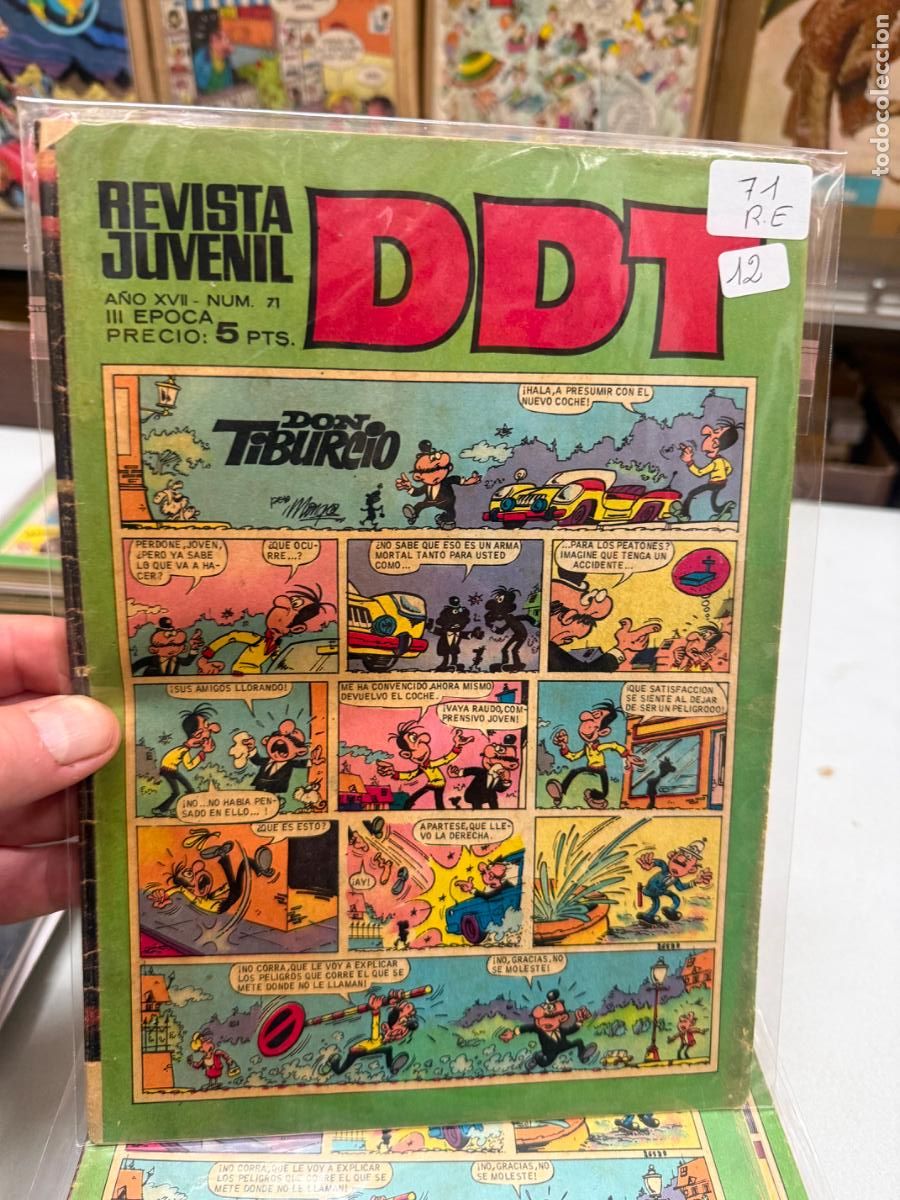 Tebeos: ddt editorial bruguera numero 71