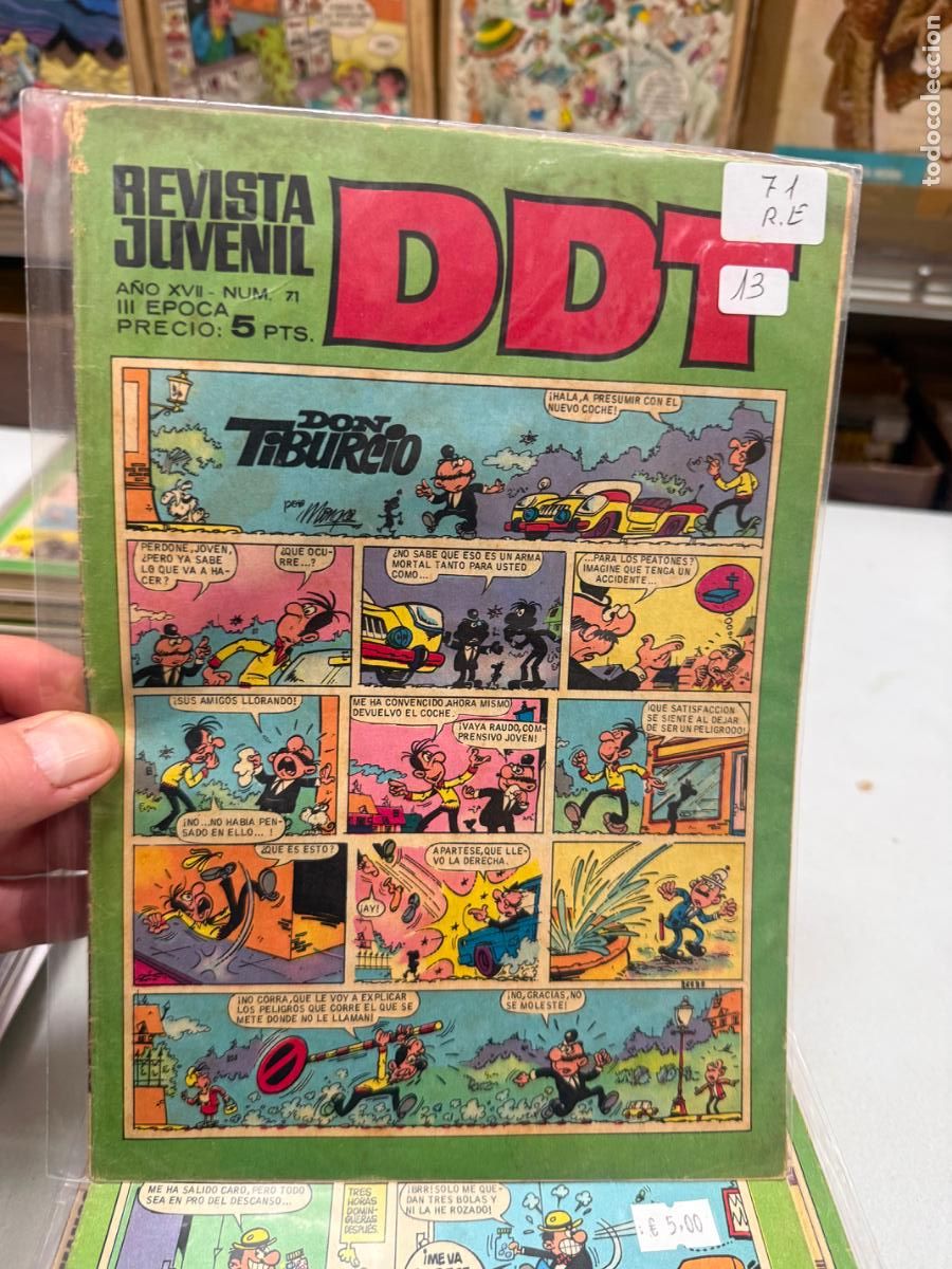 Tebeos: ddt editorial bruguera numero 71