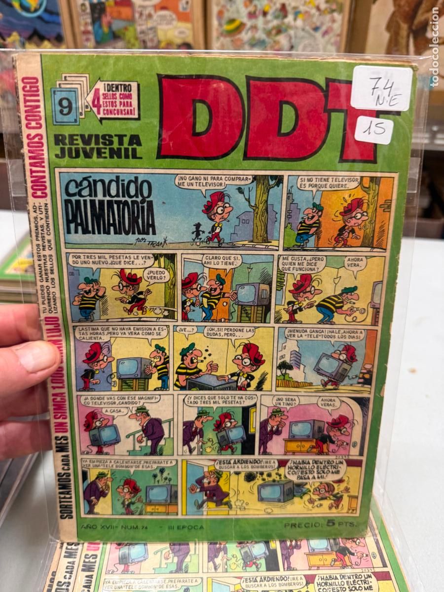 Tebeos: ddt editorial bruguera numero 75