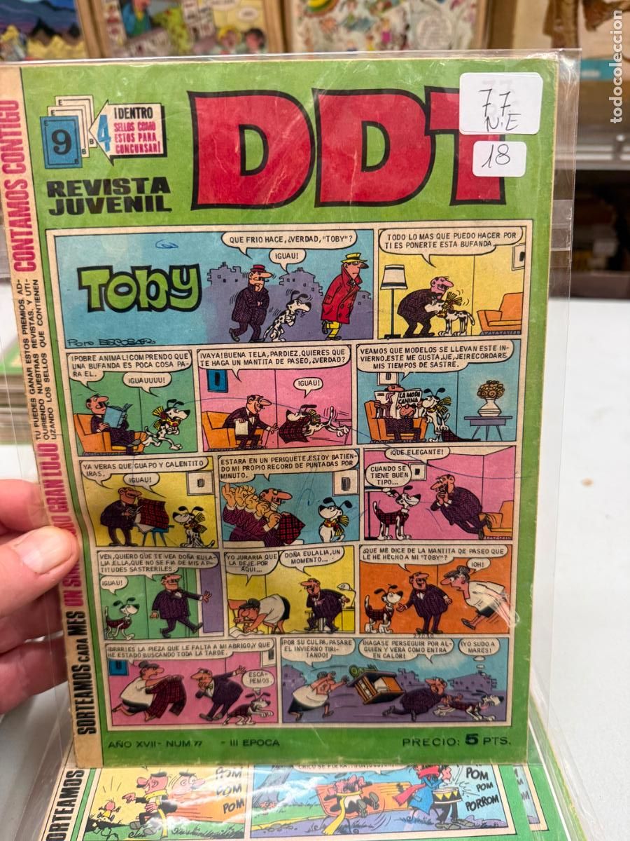 Tebeos: ddt editorial bruguera numero 77