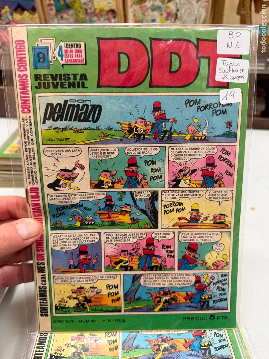 Tebeos: ddt editorial bruguera numero 80