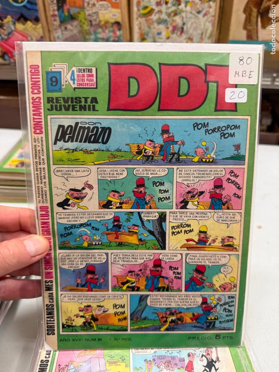Tebeos: ddt editorial bruguera numero 80
