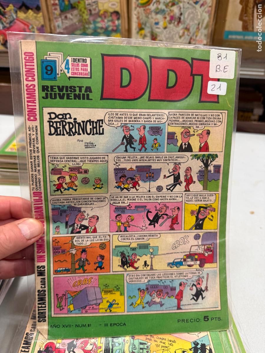 Tebeos: ddt editorial bruguera numero 81
