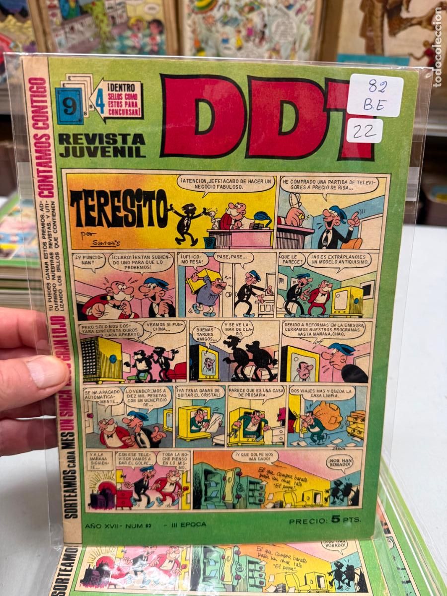 Tebeos: ddt editorial bruguera numero 82
