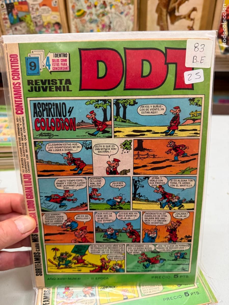Tebeos: ddt editorial bruguera numero 83