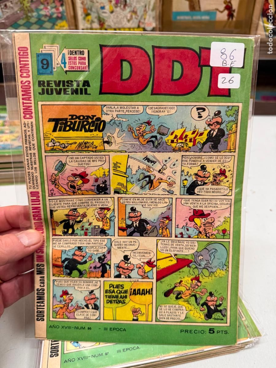 Tebeos: ddt editorial bruguera numero 86