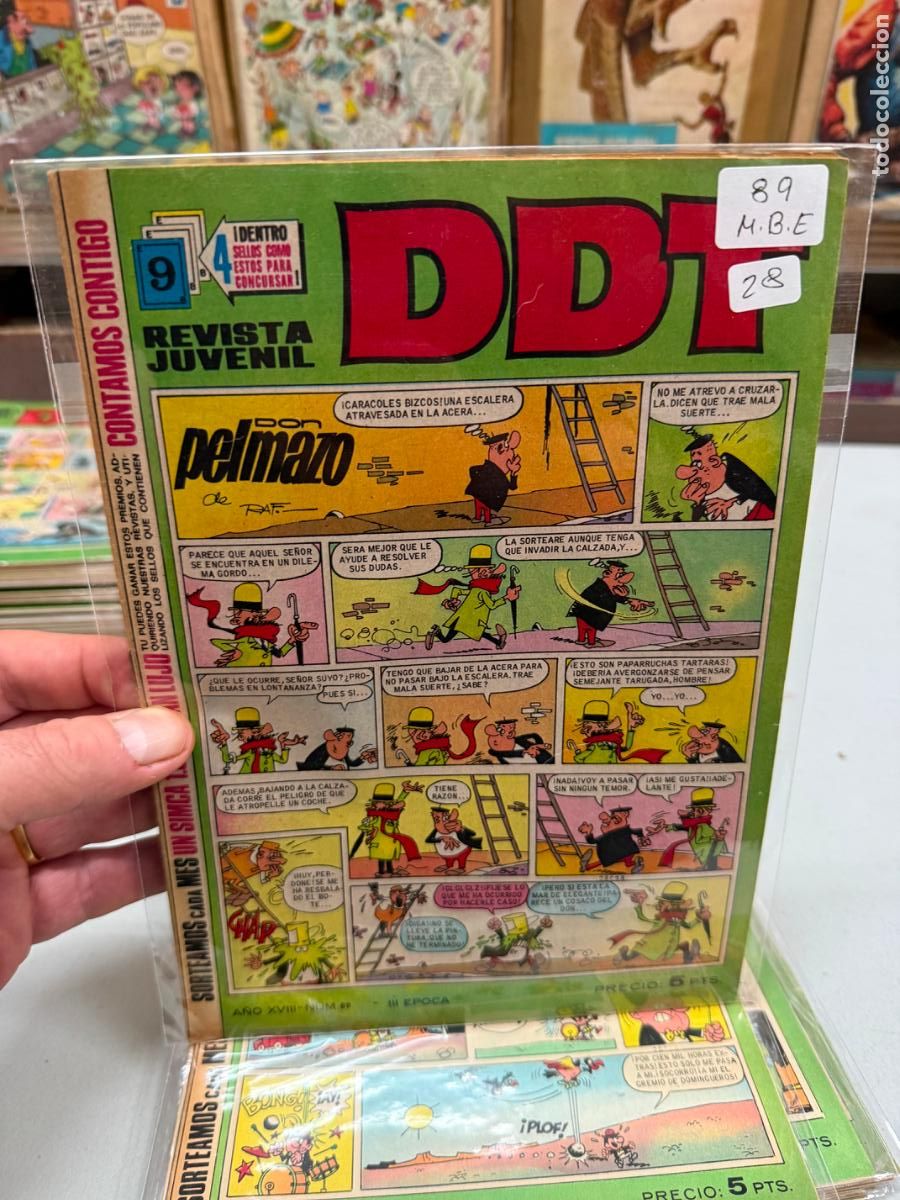 Tebeos: ddt editorial bruguera numero 89