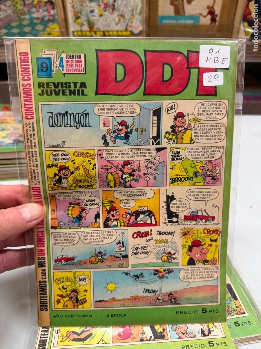 Tebeos: ddt editorial bruguera numero 91