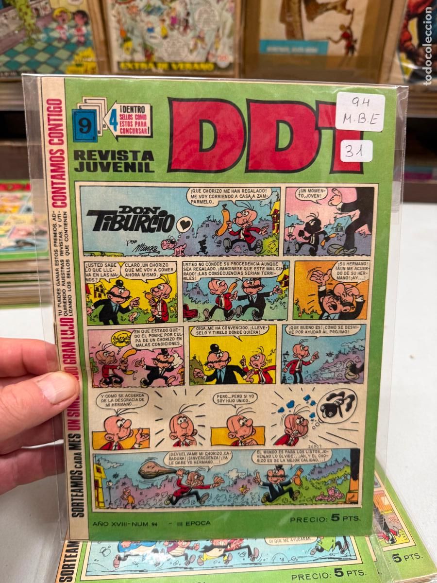 Tebeos: ddt editorial bruguera numero 94