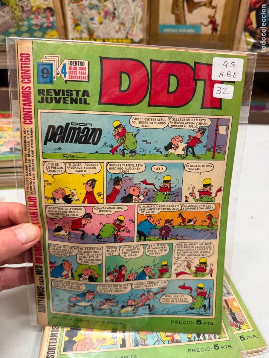 Tebeos: ddt editorial bruguera numero 95