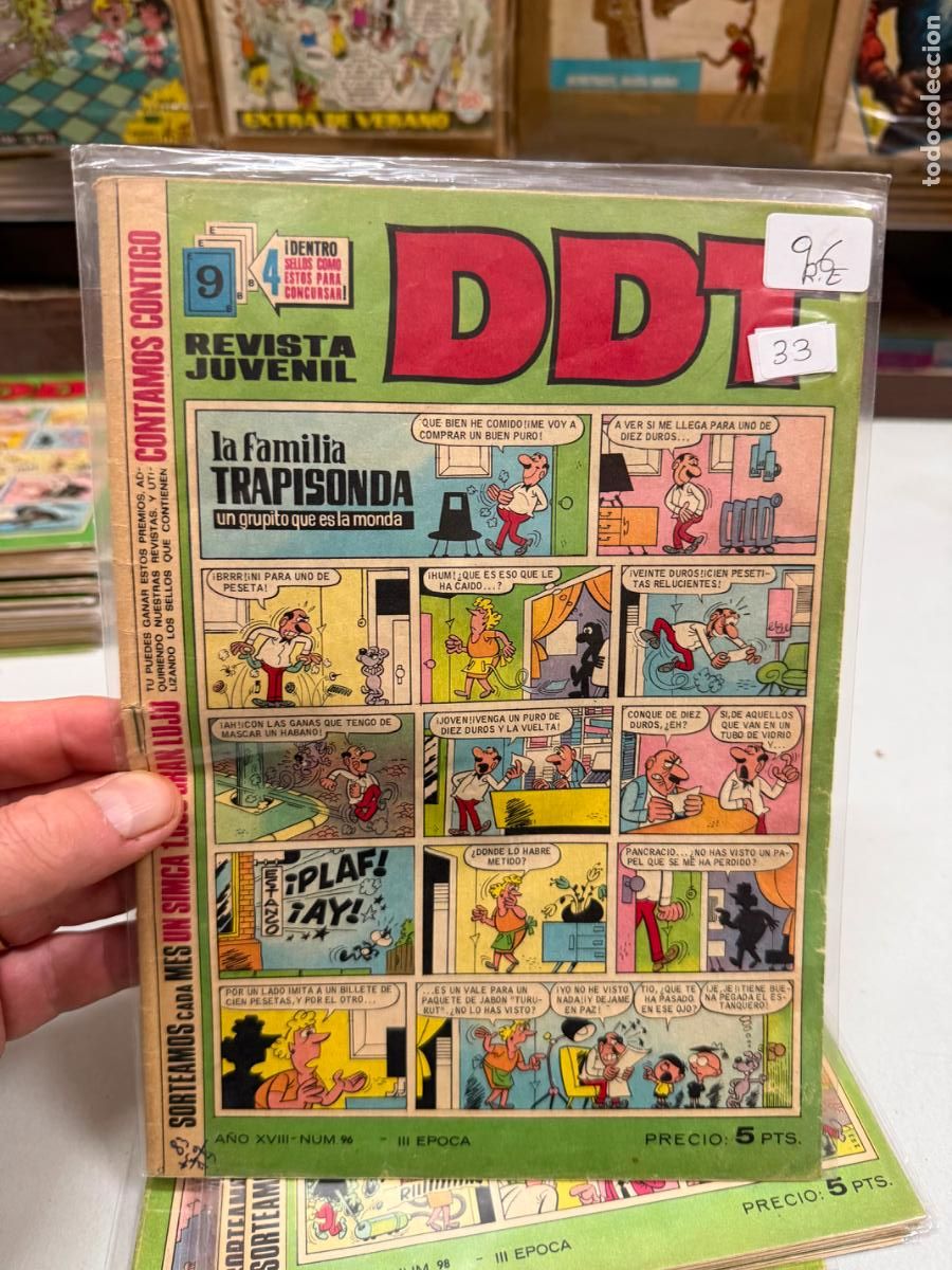Tebeos: ddt editorial bruguera numero 96