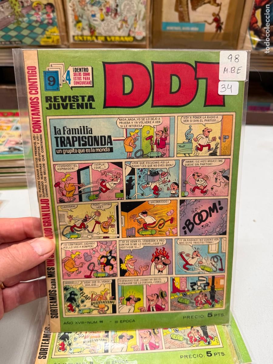 Tebeos: ddt editorial bruguera numero 98