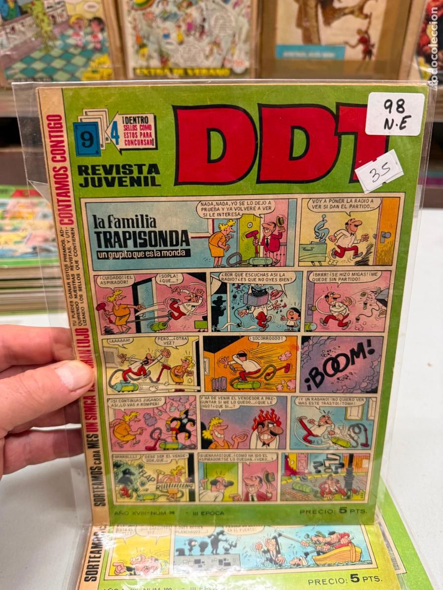 Tebeos: ddt editorial bruguera numero 98