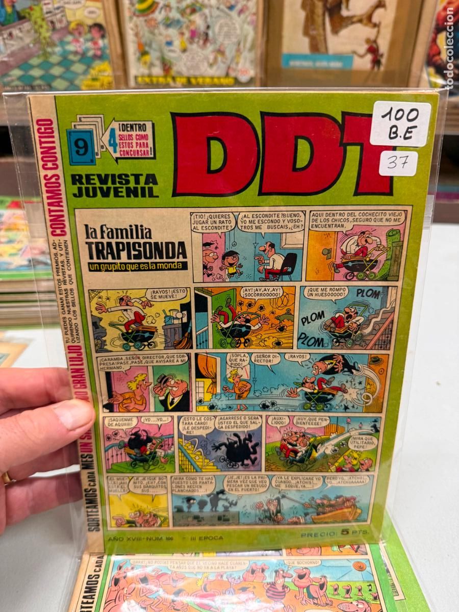 Tebeos: ddt editorial bruguera numero 100