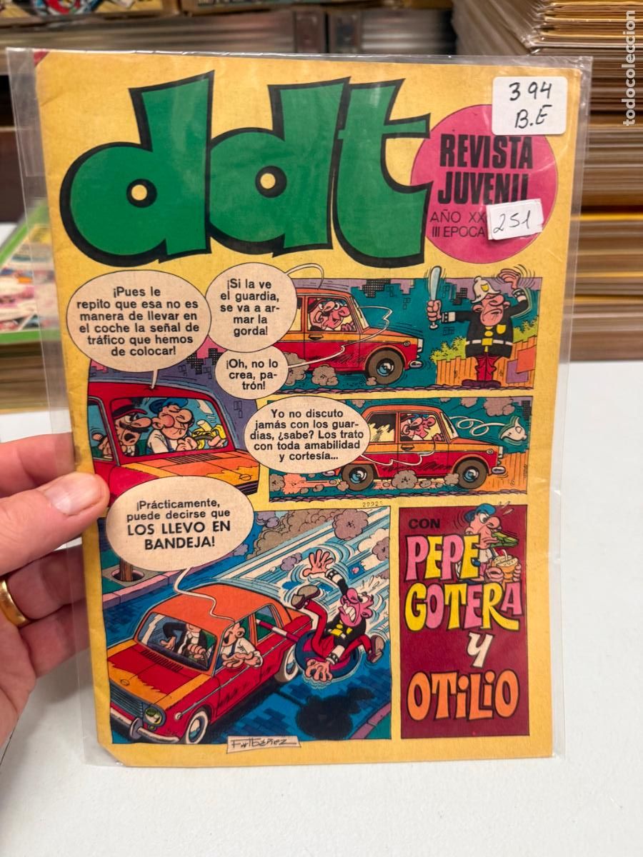 Tebeos: ddt editorial bruguera numero 394
