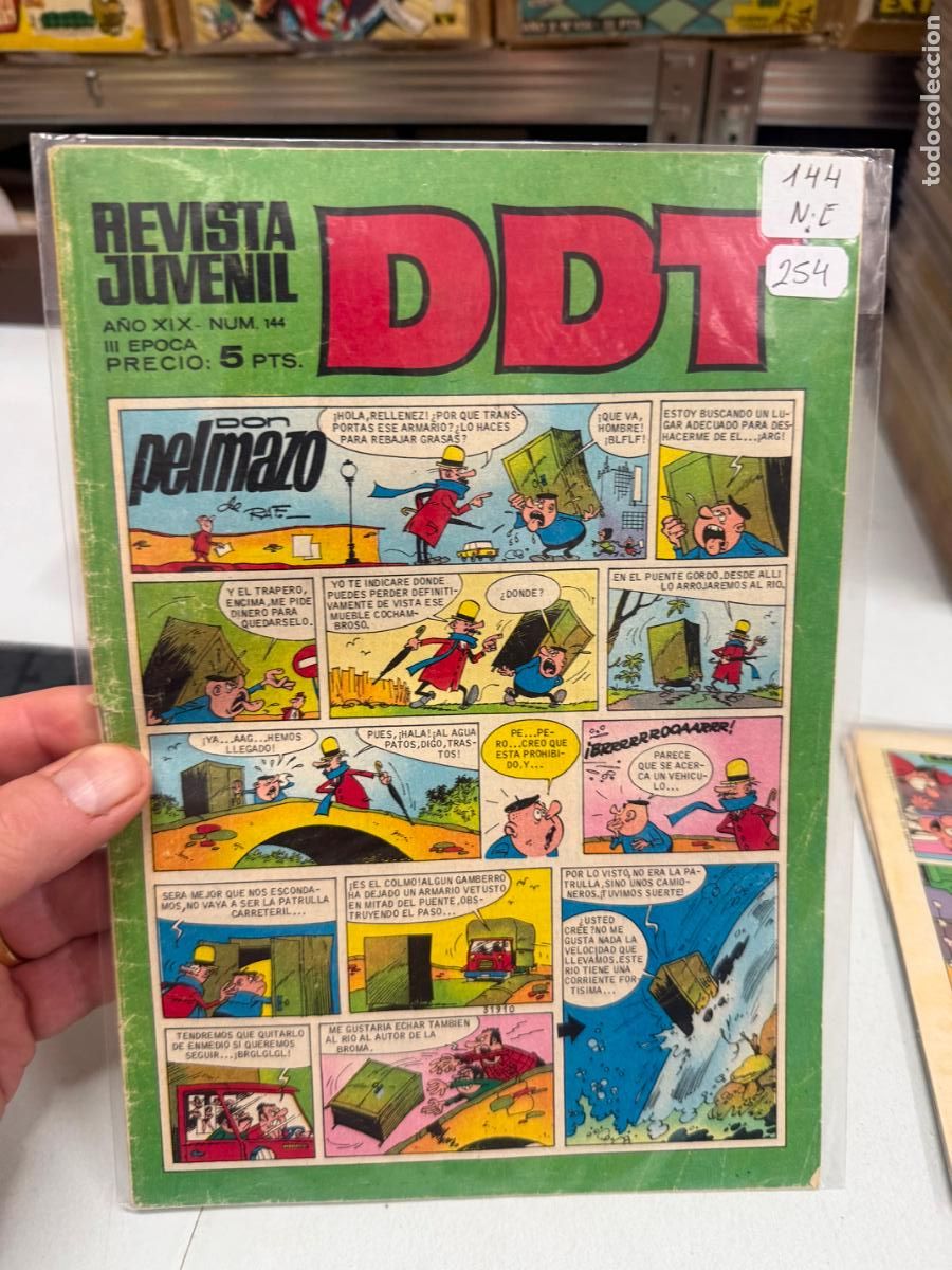 Tebeos: ddt editorial bruguera numero 144