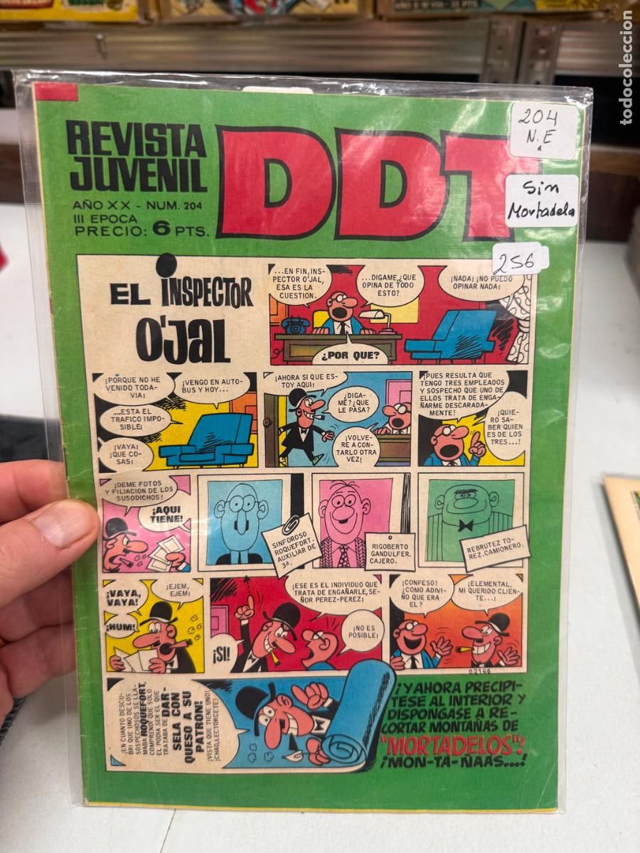 Tebeos: ddt editorial bruguera numero 204