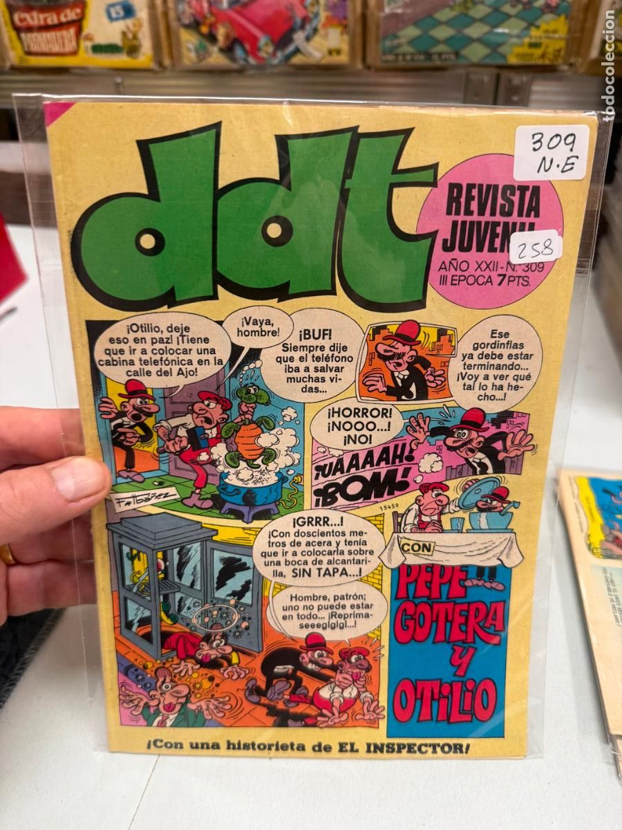 Tebeos: ddt editorial bruguera numero 309