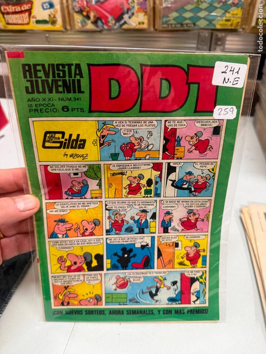 Tebeos: ddt editorial bruguera numero 241