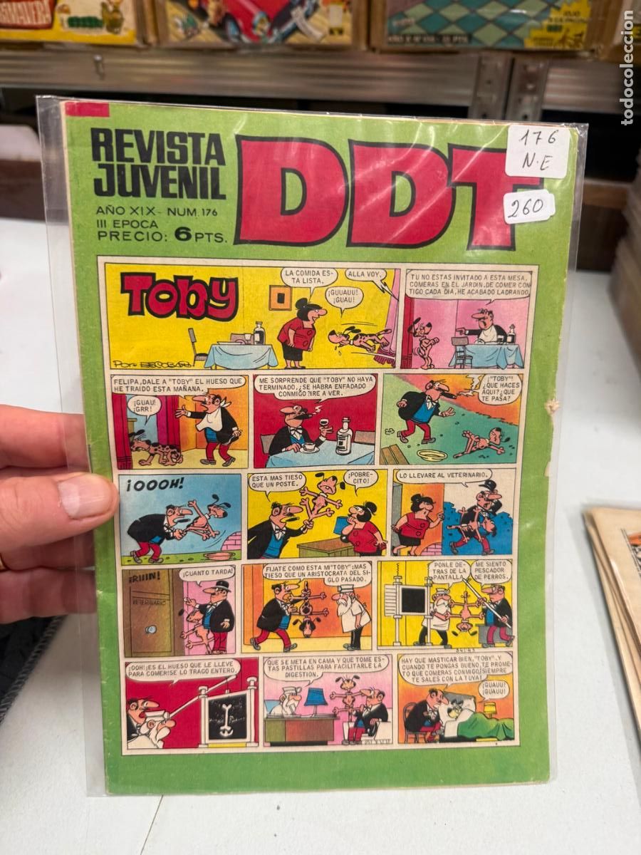 Tebeos: ddt editorial bruguera numero 176