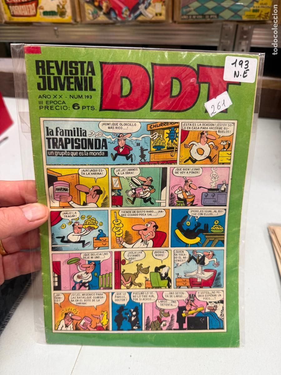 Tebeos: ddt editorial bruguera numero 193