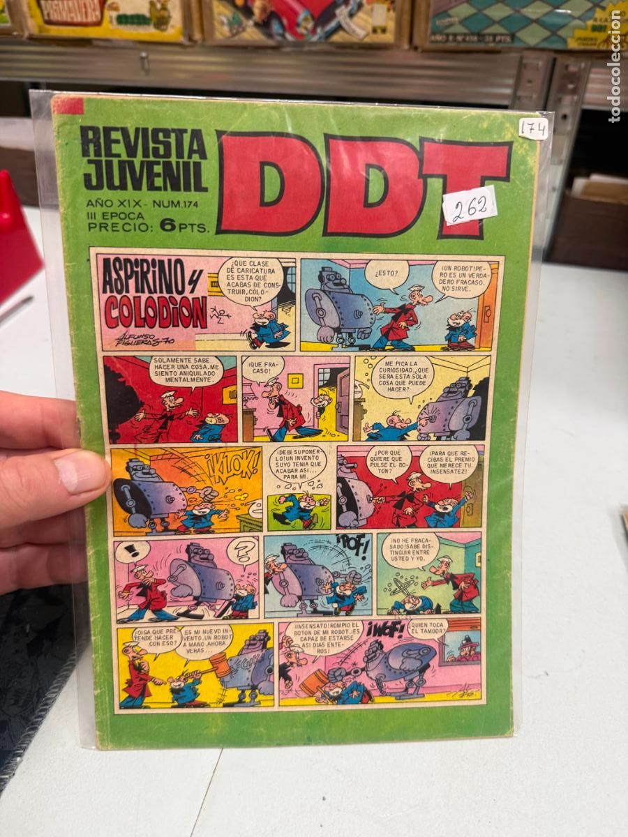 Tebeos: ddt editorial bruguera numero 174