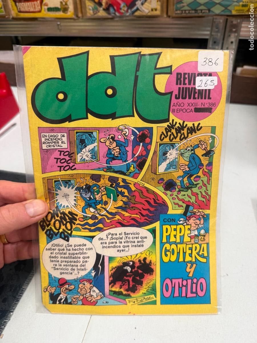 Tebeos: ddt editorial bruguera numero 386