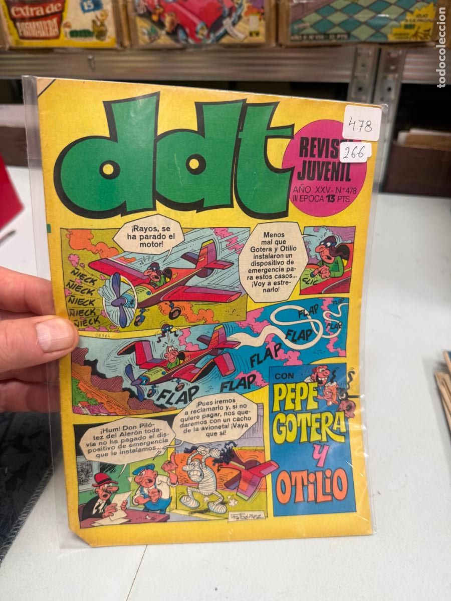 Tebeos: ddt editorial bruguera numero 478