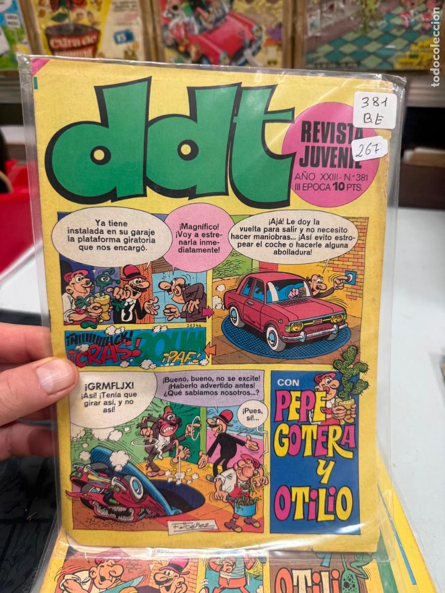 Tebeos: ddt editorial bruguera numero 381
