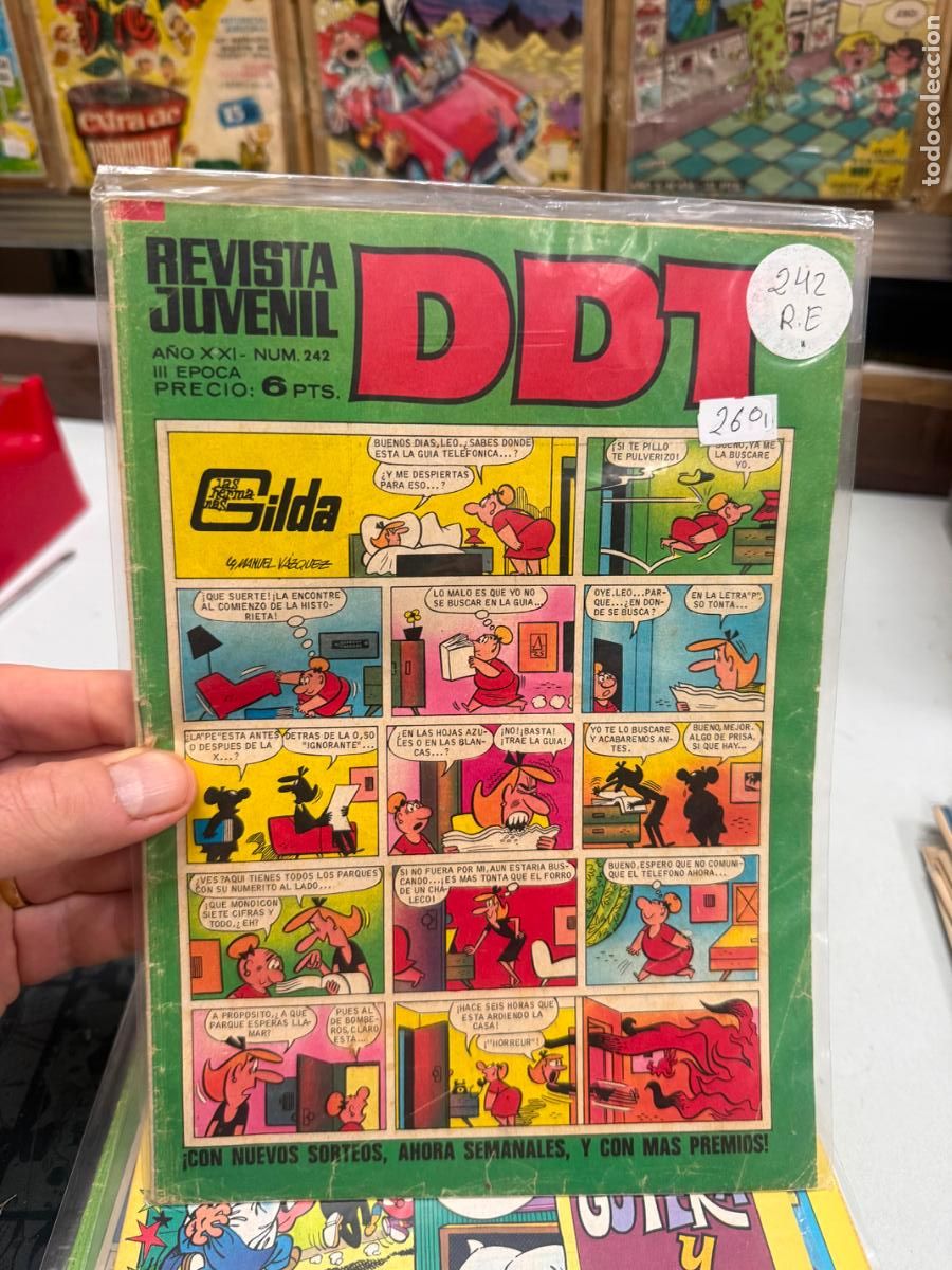Tebeos: ddt editorial bruguera numero 242