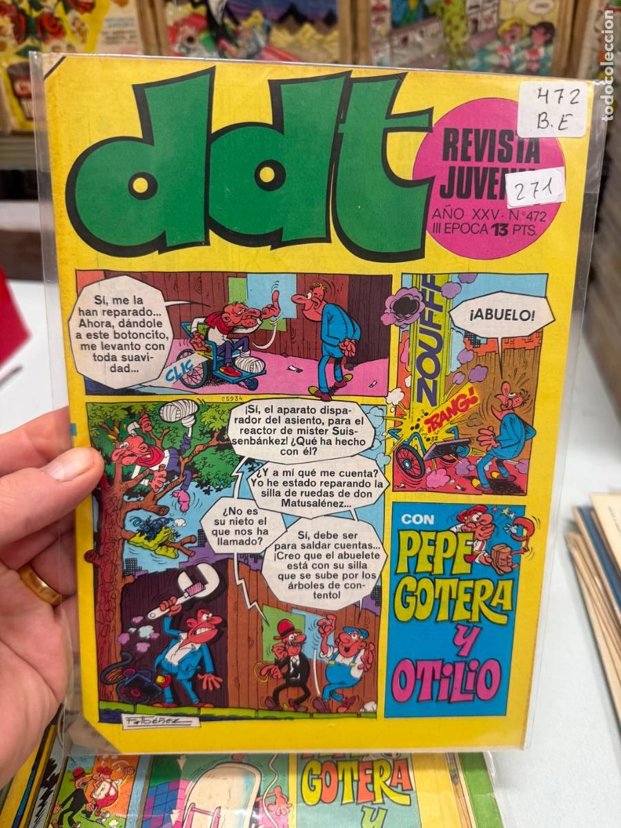 Tebeos: ddt editorial bruguera numero 472