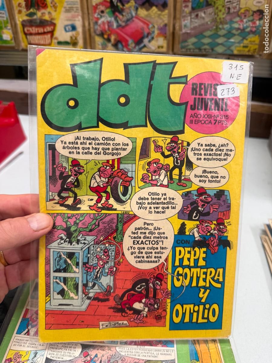 Tebeos: ddt editorial bruguera numero 315