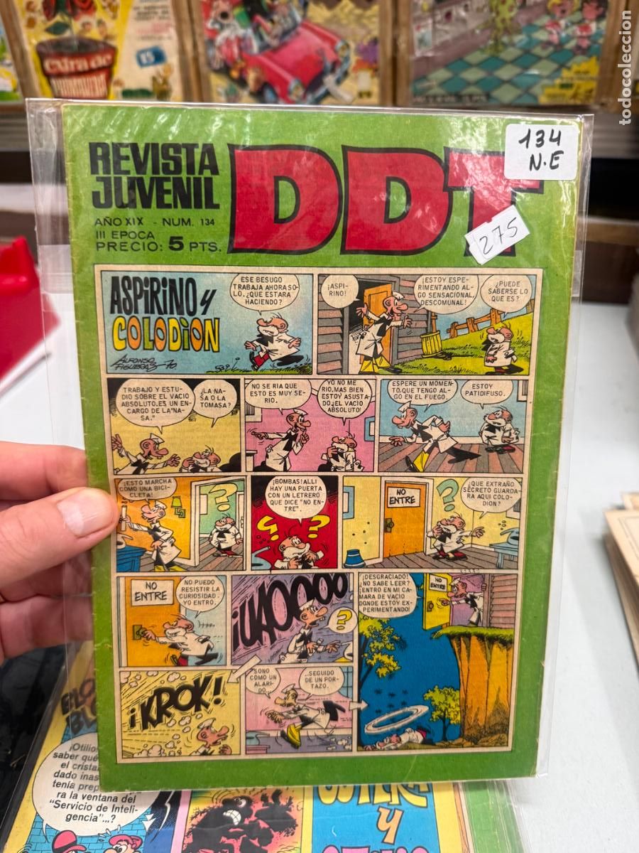 Tebeos: ddt editorial bruguera numero 134