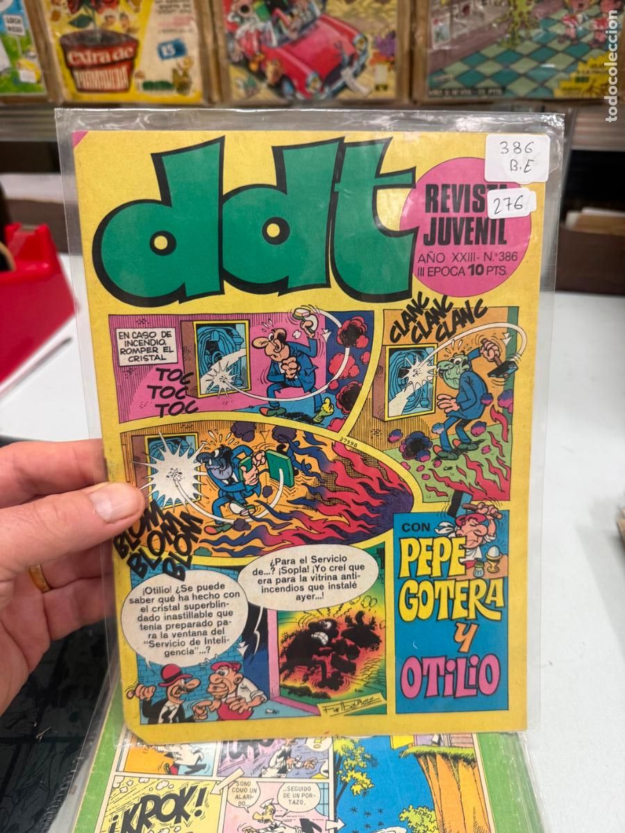 Tebeos: ddt editorial bruguera numero 386
