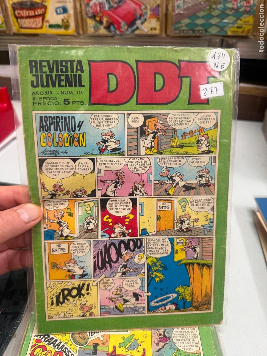 Tebeos: ddt editorial bruguera numero 134