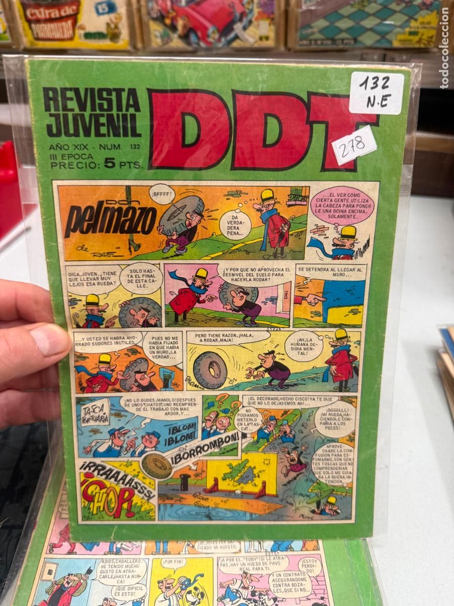 Tebeos: ddt editorial bruguera numero 132