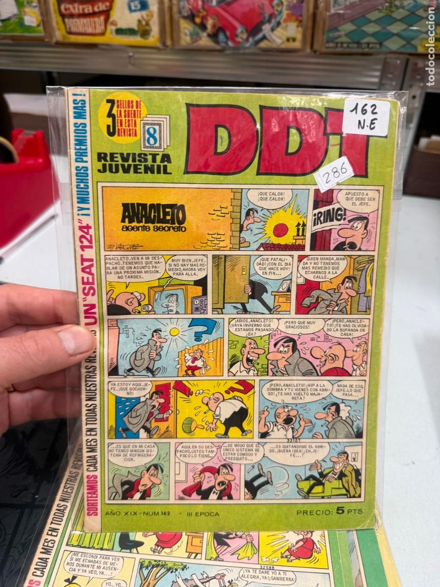 Tebeos: ddt editorial bruguera numero 162