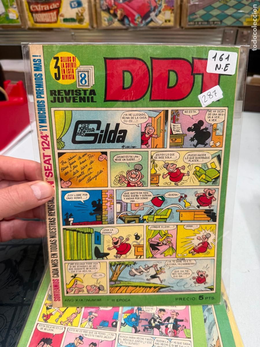 Tebeos: ddt editorial bruguera numero 161